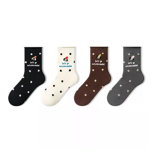 PRIMEET Носки Crew Женские упаковка из 5 пар