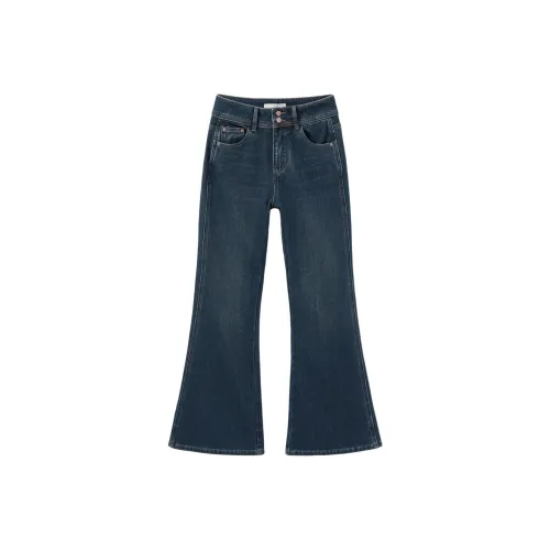 Another alley Синий Женские Джинсы