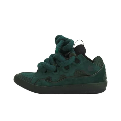 Lanvin Curb Low Топ Скейтборд Кроссовки Унисекс Зеленый