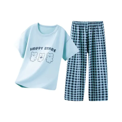 ЮЙЧЖАОЛИНЬ Японский стиль Освежающий 100% хлопок Высокий отскок Дышащий Удобный Мягкий Кондиционирование воздуха Пижама