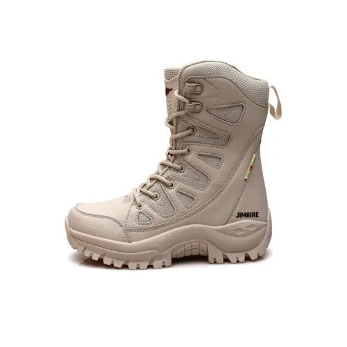 King Jinmai Высота Увеличивающие Устойчивые к Износу Crew Модные Сноубутсы Унисекс