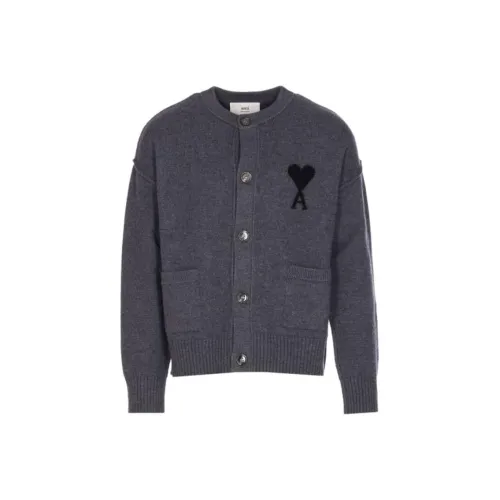 AMIPARIS Темно-серый унисекс трикотаж