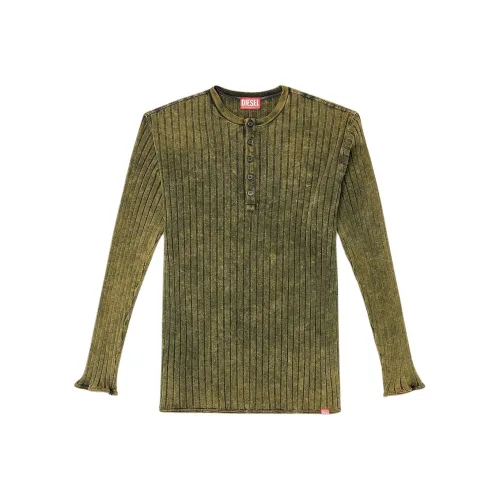 DIESEL Зеленые Мужские T-рубашки