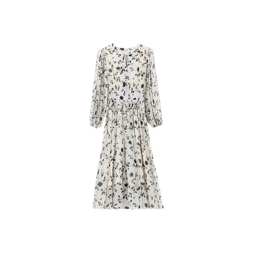 Udon House Длинное платье с длинными рукавами женское