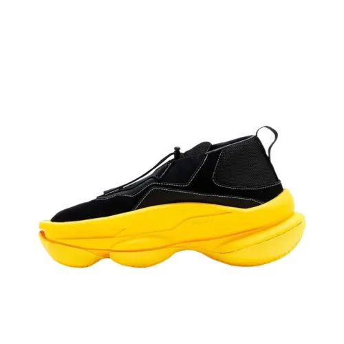 Pyer Moss x Reebok Повседневный Мужской Черный Желтый