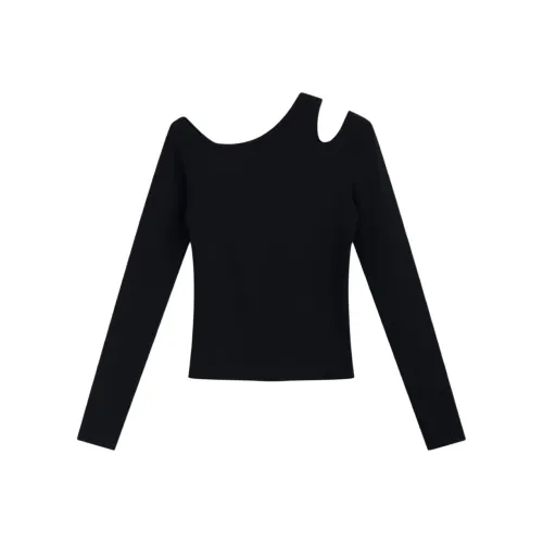 DOSOHEB Черные Женские T-рубашки