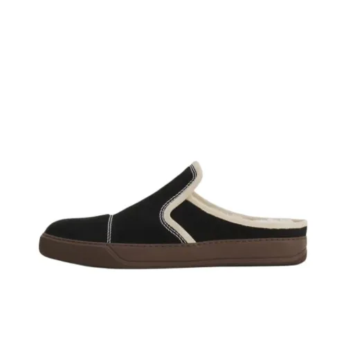 Lanvin DBB1 Домашние тапочки Женские Черный