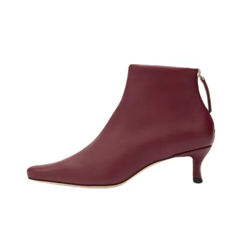 By Far Stevie 22 Ботильоны 5 см Женские Бордовый