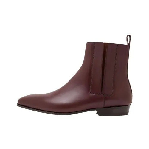 MANOLO BLAHNIK Bruton ботильоны мужские красные