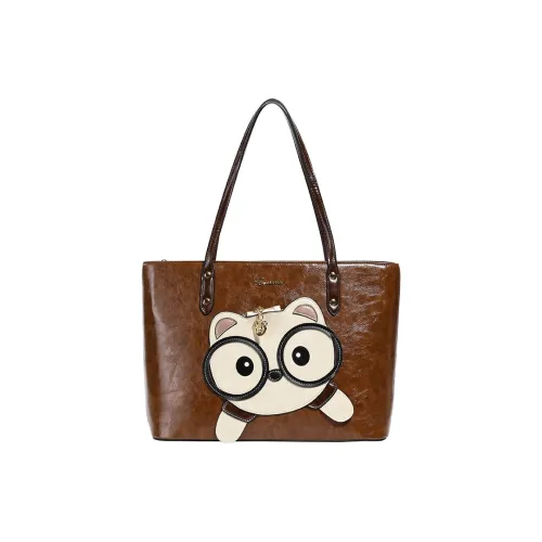 North Pack ПУ (полиуретан) Тоут Сумка Сумка для покупок Сумка на плечо Стандартная Женская Многоцветная