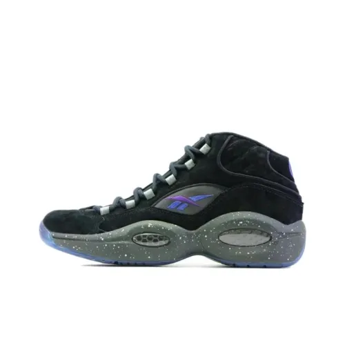 Packer Обувь X Sneakersnstuff X TOKEN 38 x Reebok Question Mid Топ Баскетбольные кроссовки Мужской Черный