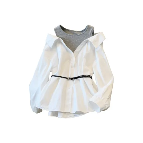 Ning Cai Yuer Женские Рубашки