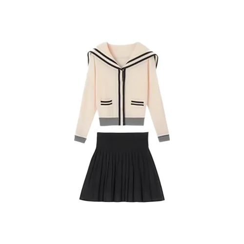 MOUT RECON TAILOR Черный Белый Одежда Комплекты Женские Юбка Комплекты