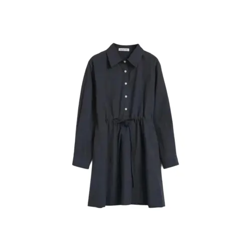 PLAY BUSH Длинное платье с длинными рукавами женское