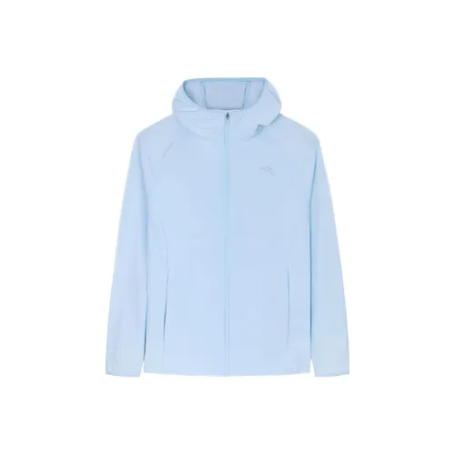 ANTA RUNNING Collection Тренчкот Женский Аква-Облачно-Синий