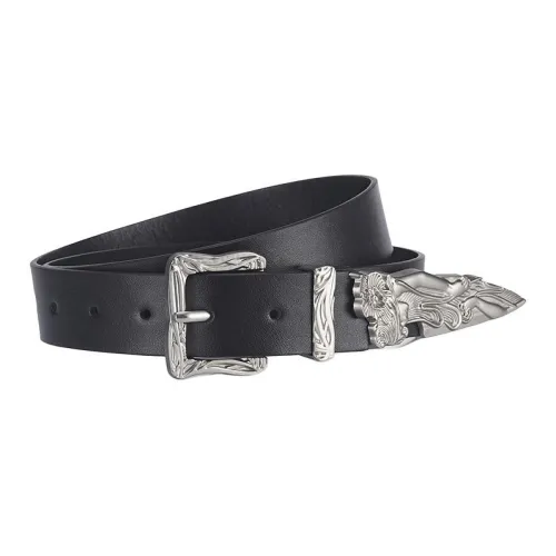 JKEM Ремни из ПУ (полиуретана) кожа Унисекс 3,1 см