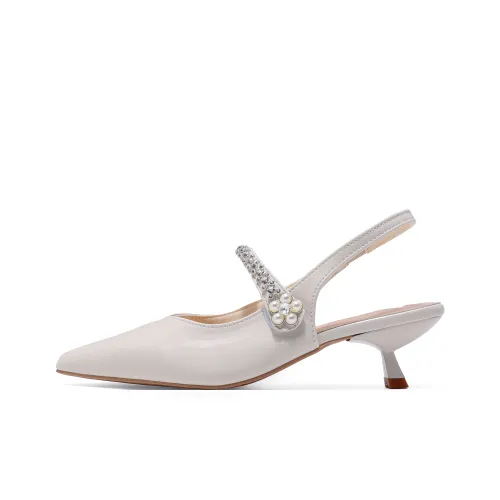 Be Good Стиль Мори Мягкий Элегантный Модный Сексуальный Универсальный Повседневный Коммутирование Узкий каблук Высокие каблуки 4CM Женские Подарочный набор в коробке