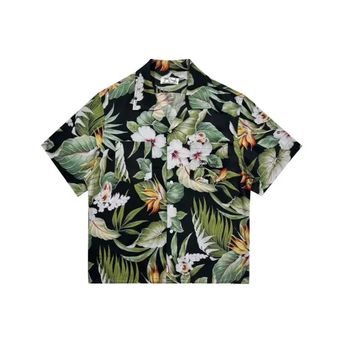 JUNGLE GURL Короткий рукав рубашка унисекс