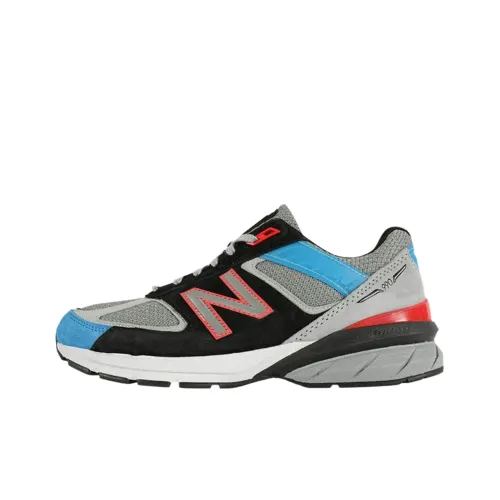 New Balance NB 990 V5 Беговые кроссовки Мужские Черные Серые