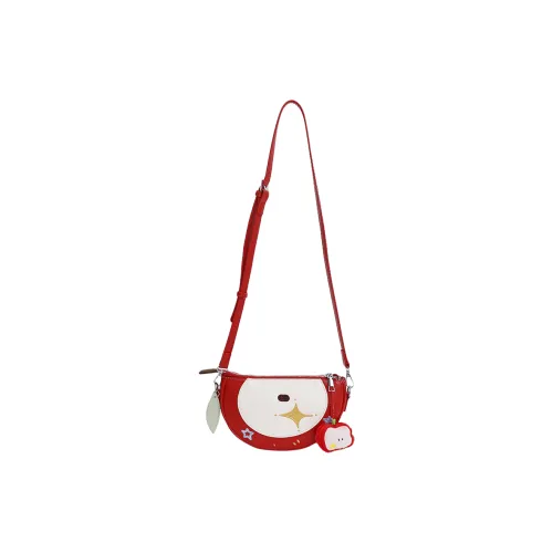 OKEKE ПУ (полиуретан) Сумка через плечо Стандартная Женская Красная Зеленая