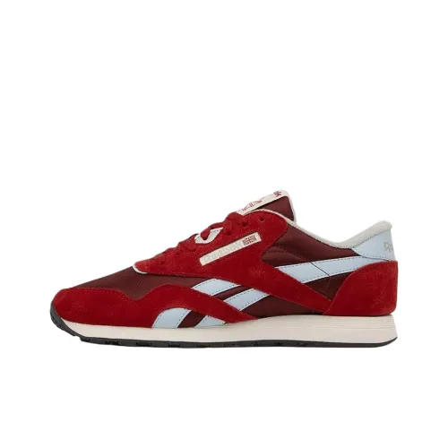 REEBOK Classic Nylon Low Топ Беговые кроссовки Мужской Красный