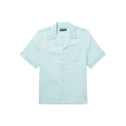 VILEBREQUIN Светло-синие мужские рубашки