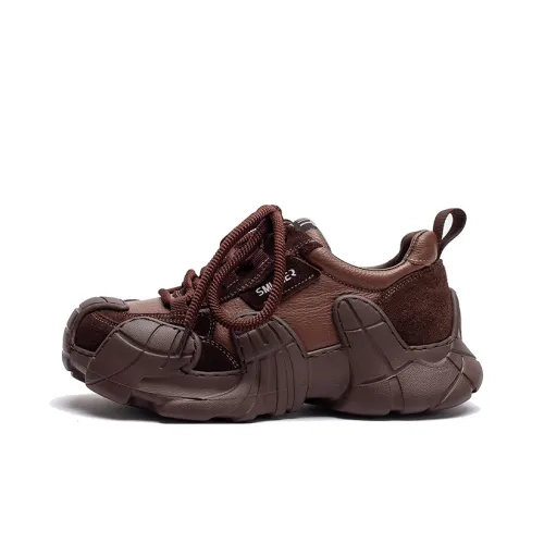 Chibang Легкий Низкий Топ Кроссовки с Толстой Подошвой Женские