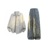 Комплекты одежды - Белый, Серый + Синий