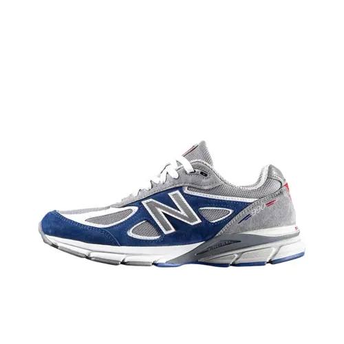 DTLR x New Balance NB 990 V5 Беговые кроссовки Мужские Серый Синий