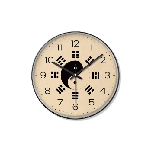 HENGQI Кварцевый механизм Стена Часы Унисекс