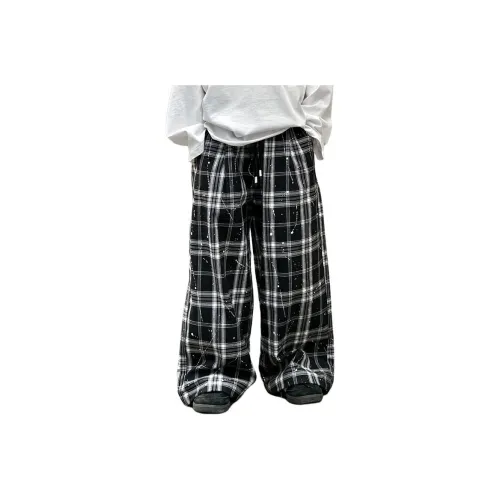 MUMUWU HOUSE Черные Детские Брюки