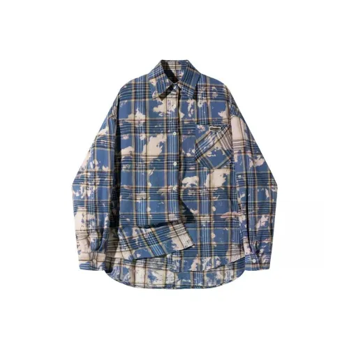 SHUHAOBAI Синий Женская Рубашка