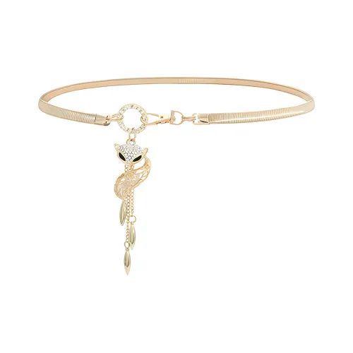 JKEM Alloy PU (полиуретан) Циркон Кожаные ремни Женские 1см