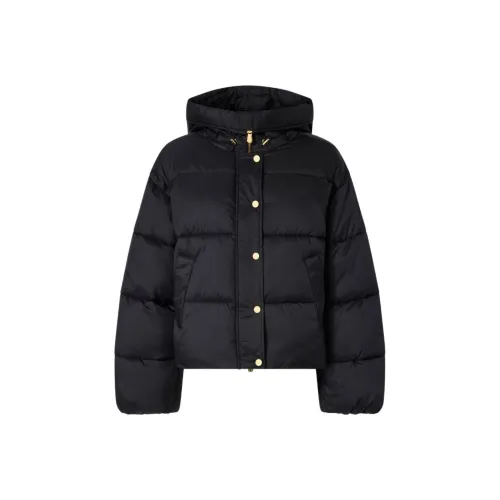 PINKO Черный Унисекс Пуховики