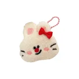 Красный нос кролика, кукла, брелок, украшение