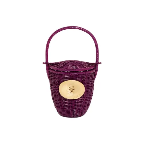 Patou Прутья ивы Сумка-ведро Сумка Женские Sea Anemone