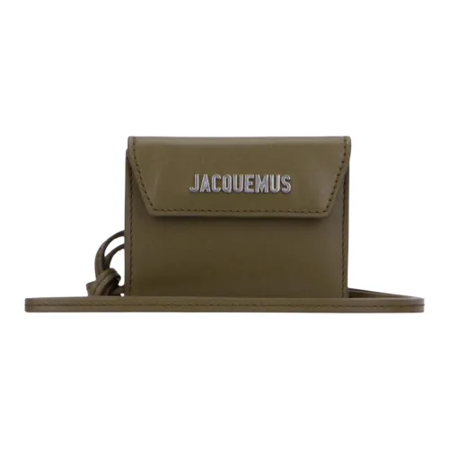 Jacquemus Хлопок Кошелек Мужской Темно-умбровый