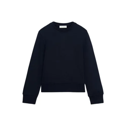 ZARA Морской синий Женский Свитшот