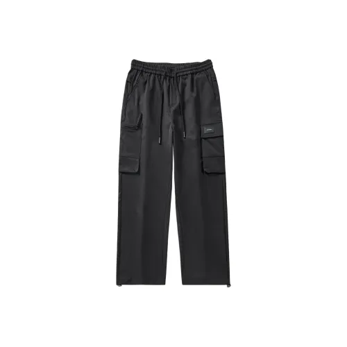 UKTK Черные Мужские Повседневные Штаны