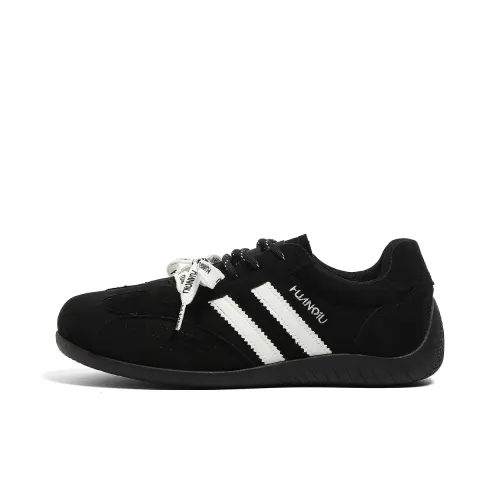 HUANQIU Модный и Крутой Гоночная Обувь Увеличивающая Высоту Устойчивая к Износу Легкая Низкий Верх Скейтбординг Кроссовки Женские