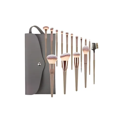 TLXT 15 шт Наборы одежды с кистями для макияжа инструмент для макияжа тени для век румяна тени кисти для макияжа полный комплект гигантских кистей