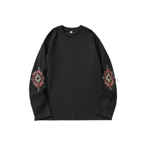 UKTK Черные Мужские T-рубашки