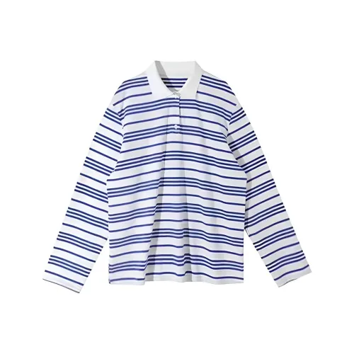 FTTHR Синие полосы Женские T-рубашки