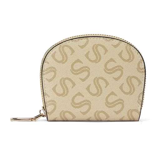 ST SAT PVC Картхолдер Стандартный Женский Абрикос