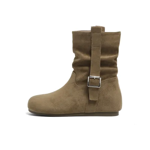 FOREVER 21 Деним FASHION BOOTS Crew Мартин Boot 5 см Женские