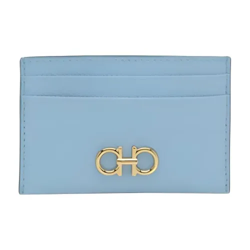 FERRAGAMO Кожа Держатель для карт Держатель для карт Женский Синий