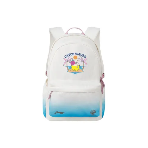 Лайнер Полиэстер Рюкзак Унисекс Синий Белый Градиент