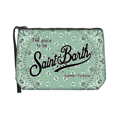 MC2 SAINT BARTHELEMY Neoprene Clutch Mini Unisex Green