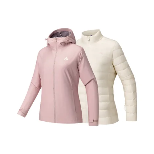 ANTA Outdoor Collection Ветрозащитный Водоотталкивающий и Теплоизоляционный Ветровка Женские