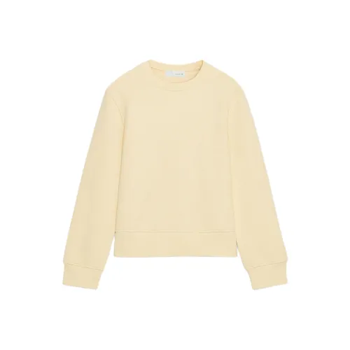 ZARA Желтые Женские Свитшоты